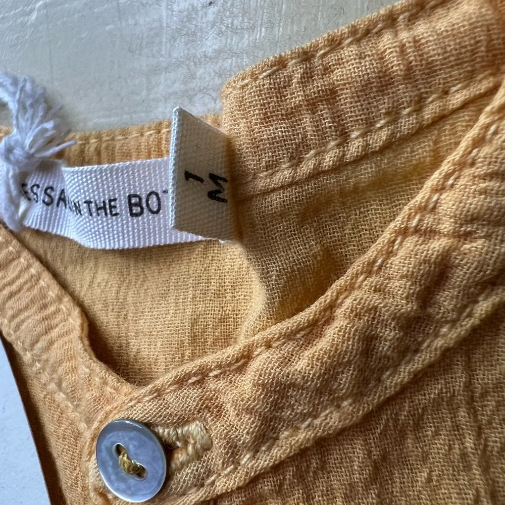 Message In the Bottle Long Sleeve Button Down
